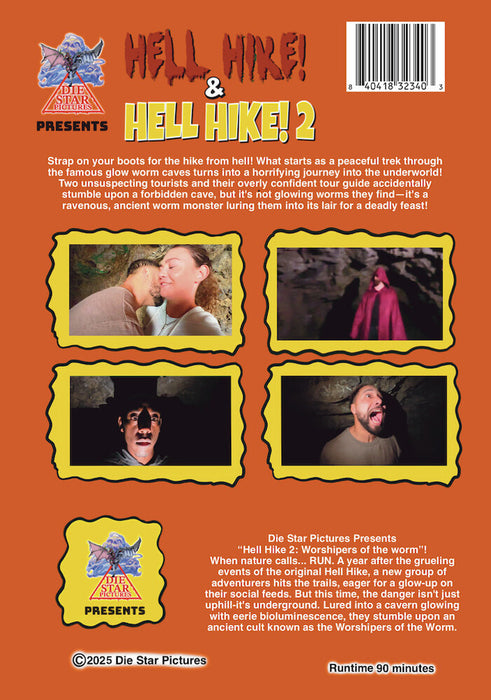 Hell Hike 1 & 2 Set (MOD) (DVD Movie) - back cover art