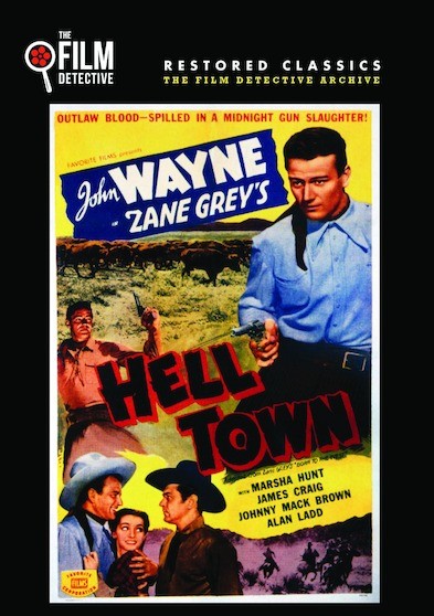 Hell Town (The Film Detective Restored Version) (MOD) (DVD Movie) - movie cover art