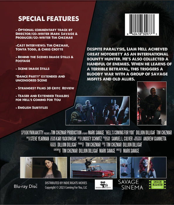 Hell's Coming For You (MOD) (BluRay Movie) - back cover art