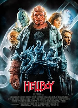 Hellboy DVD - movie cover art