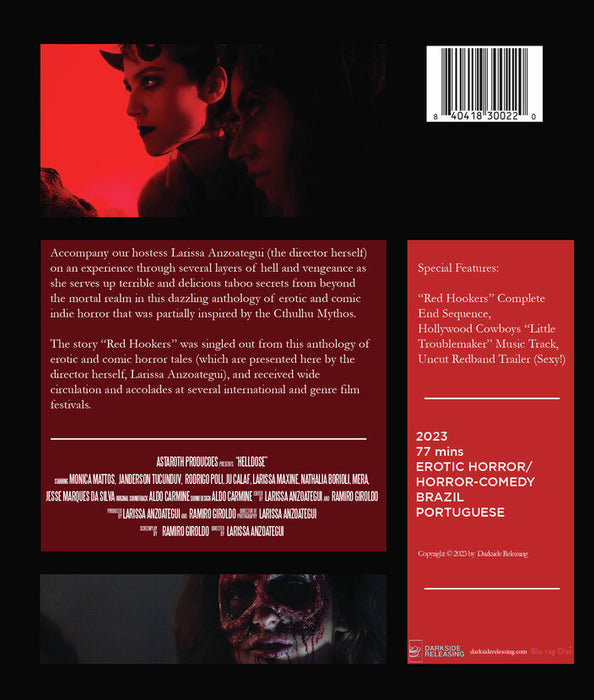 Helldose (MOD) (BluRay Movie) - back cover art