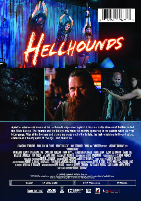 Hellhounds (MOD) (DVD Movie) - back cover art