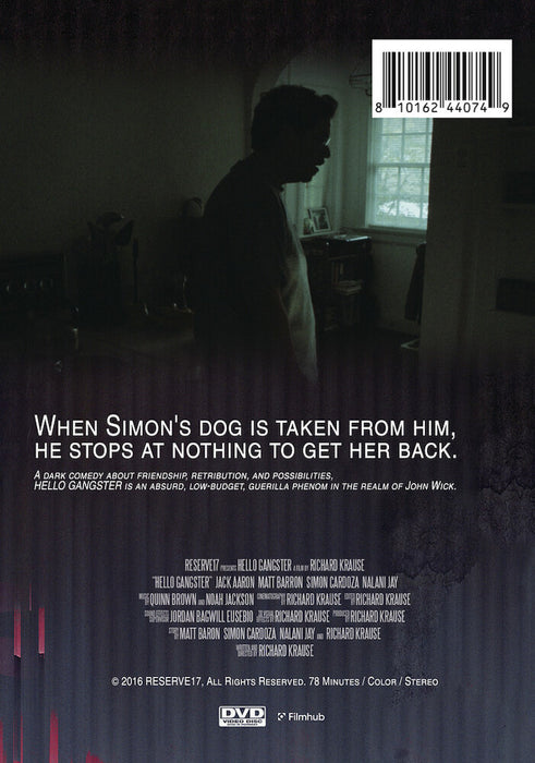 Hello Gangster (MOD) (DVD Movie) - back cover art