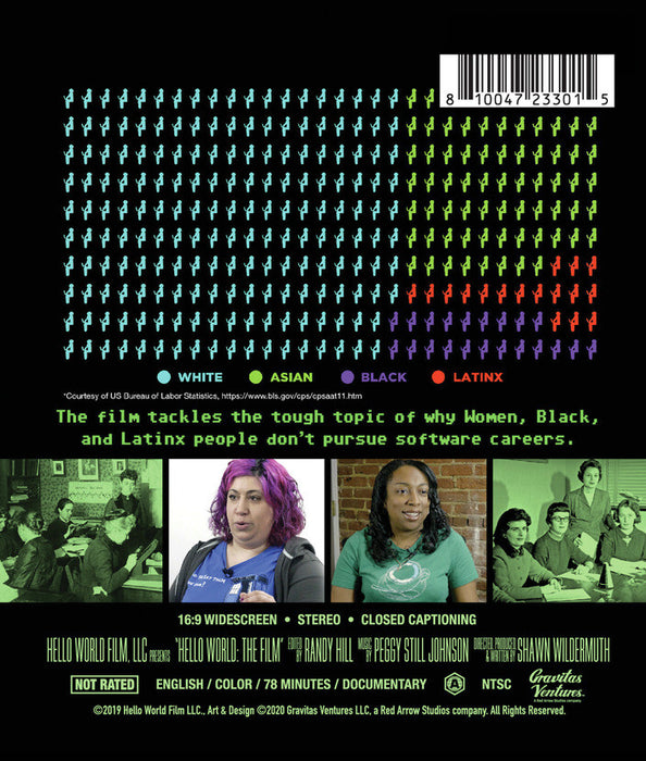Hello World (MOD) (BluRay Movie) - back cover art