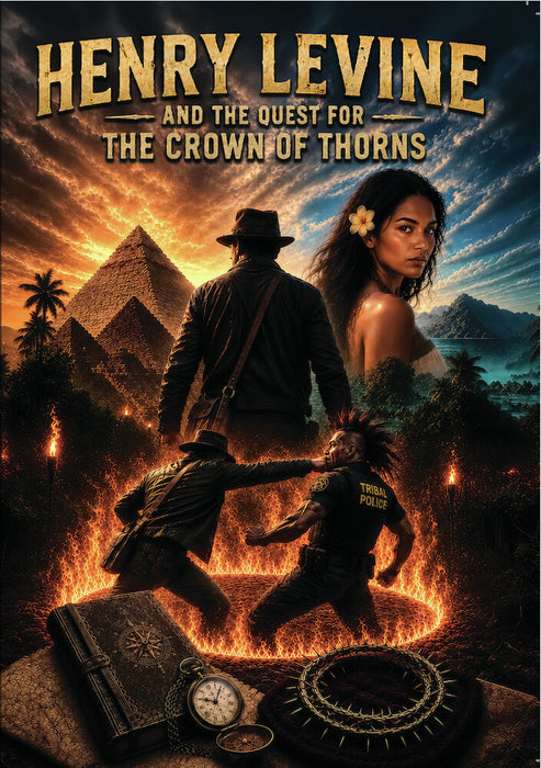 Henry Levine and the Quest for the Crown of Thorns (MOD) (DVD Movie) - movie cover art