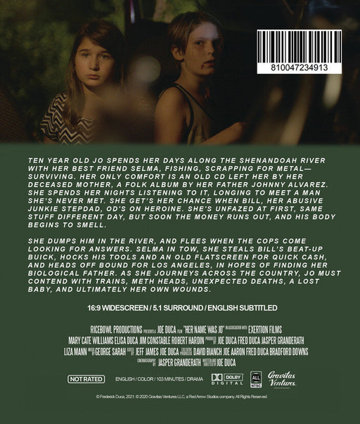 Her Name Was Jo (MOD) (BluRay Movie) - back cover art
