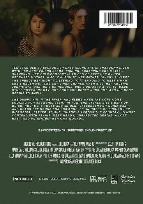 Her Name Was Jo (MOD) (DVD Movie) - back cover art