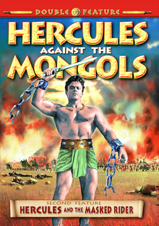 Hercules Double Feature: Hercules Against the Mongols (1963) / Hercule (MOD) (DVD MOVIE)