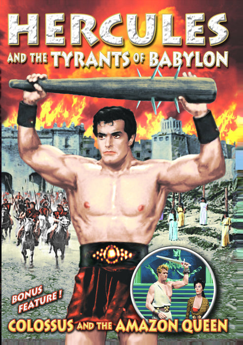 Hercules and the Tyrants of Babylon (1964) / Colossus and the Amazon Q (MOD) (DVD MOVIE)