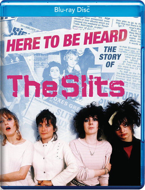 Here To Be Heard - The Story of the Slits (MOD) (BluRay Movie) - movie cover art