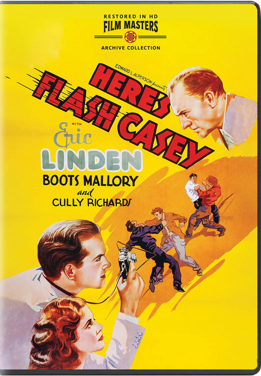 Here's Flash Casey (1938) - Newly Restored Archive Collection (MOD) (DVD Movie) - movie cover art