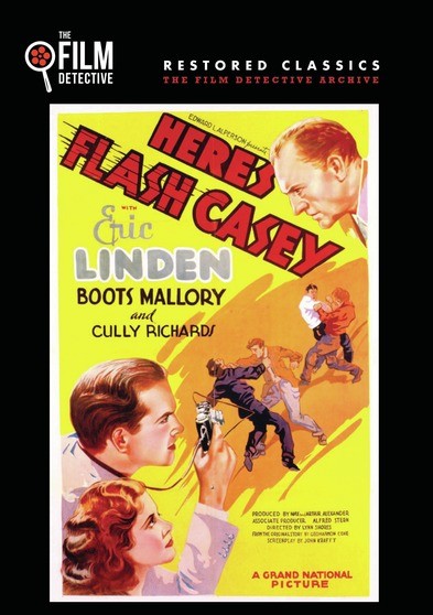 Here's Flash Casey (The Film Detective Restored Version) (MOD) (DVD Movie) - movie cover art
