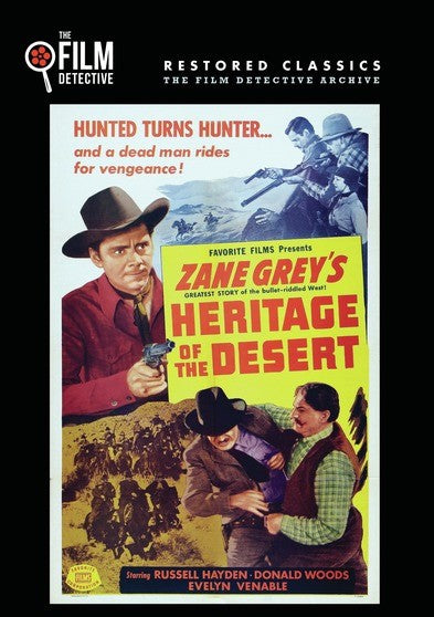 Heritage of the Desert (The Film Detective Restored Version) (MOD) (DVD Movie) - movie cover art