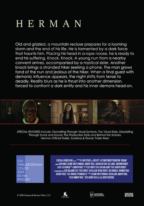 Herman (MOD) (DVD Movie) - back cover art