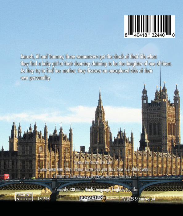 Heyy Babyy (MOD) (BluRay Movie) - back cover art