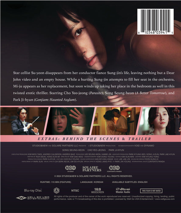 Hidden Face (MOD) (BluRay Movie) - back cover art