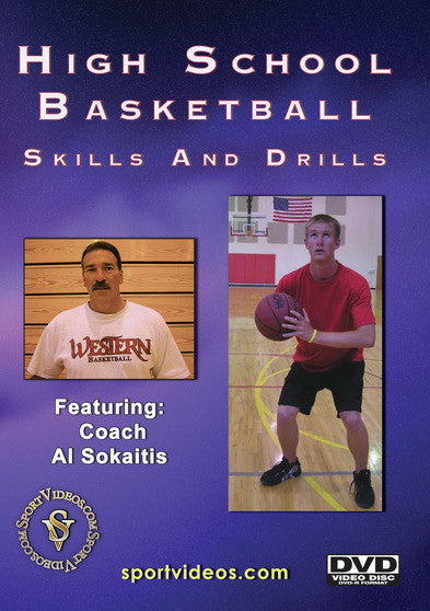 High School Basketball Skills and Drills (MOD) (DVD Movie) - movie cover art