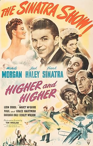 Higher and Higher DVD - movie cover art