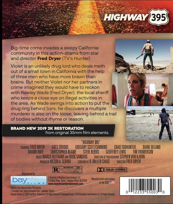 Highway 395 (MOD) (BluRay Movie) - back cover art