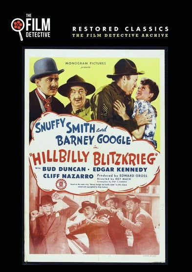 Hillbilly Blitzkrieg (The Film Detective Restored Version) (MOD) (DVD Movie) - movie cover art