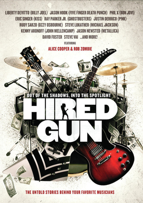 Hired Gun: Out of the Shadows, Into the Spotlight (MOD) (DVD Movie) - movie cover art