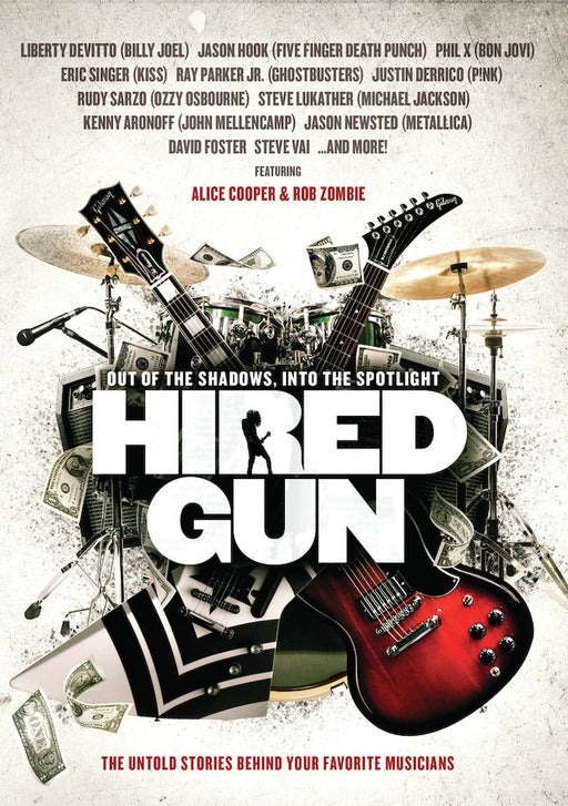 Hired Gun: Out of the Shadows, Into the Spotlight (MOD) (DVD Movie) - movie cover art