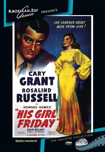 His Girl Friday (MOD) (DVD Movie) - movie cover art