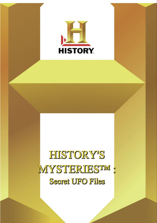 History - Historys Mysteries Secret UFO Files (MOD) (DVD Movie) - movie cover art