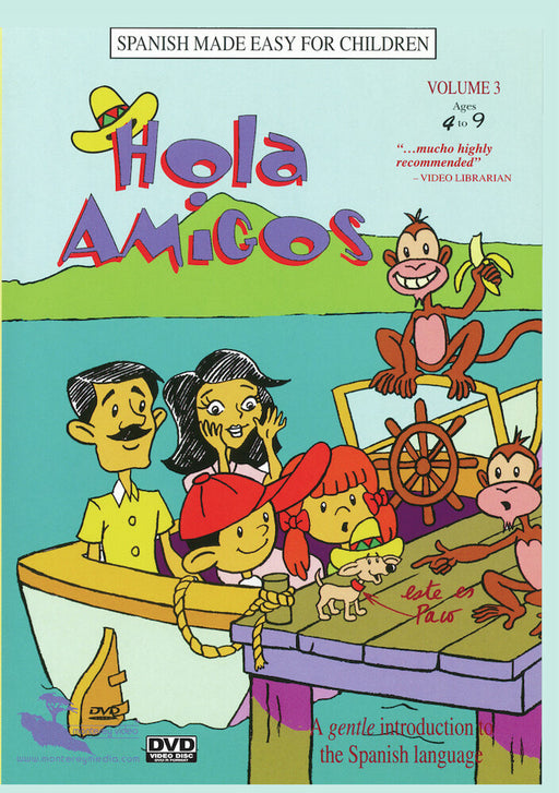 Hola Amigos: Volume 3 (MOD) (DVD Movie) - movie cover art
