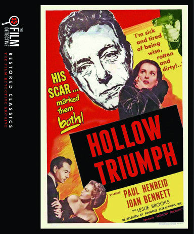 Hollow Triumph (The Film Detective Restored Version) (MOD) (BluRay Movie) - movie cover art