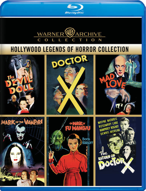 Hollywood Legends Of Horror (MOD) (BluRay Movie) - movie cover art
