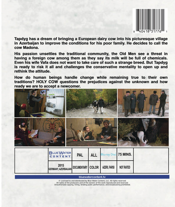 Holy Cow (MOD) (BluRay Movie) - back cover art