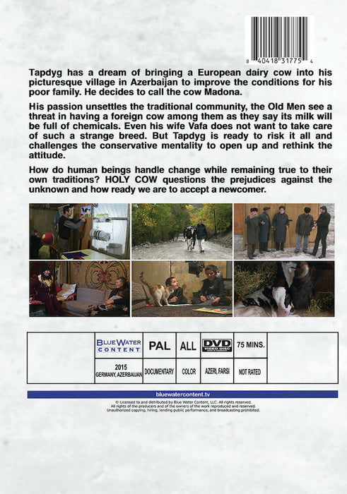 Holy Cow (MOD) (DVD Movie) - back cover art