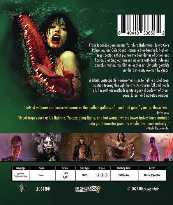 Holy Mother (MOD) (BluRay Movie) - back cover art