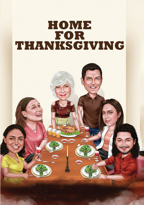 Home For Thanksgiving (MOD) (DVD Movie) - movie cover art
