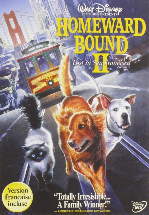 Homeward Bound II: Lost In San Francisco (MOD) (DVD Movie) - movie cover art