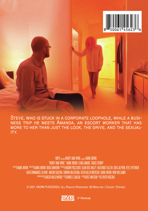 Honey and Wine (MOD) (DVD Movie) - back cover art