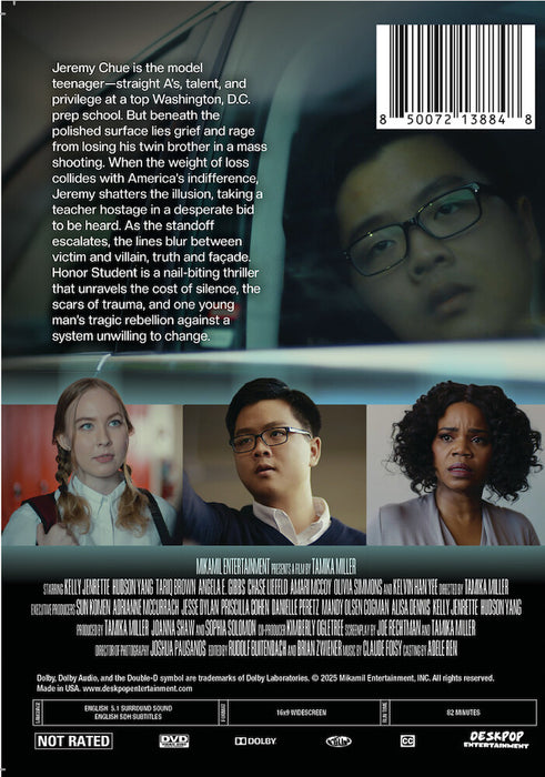 Honor Student (MOD) (DVD Movie) - back cover art
