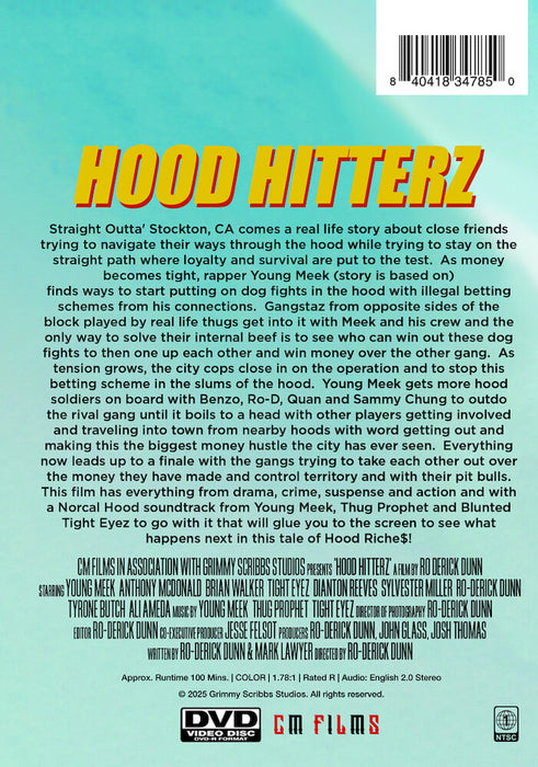 Hood Hitterz (MOD) (DVD MOVIE) image 2