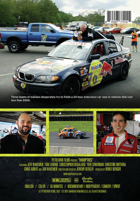 Hoopties (MOD) (DVD Movie) - back cover art
