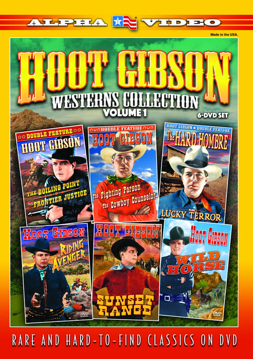 Hoot Gibson Westerns Collection, Volume 1 (6 (MOD) (DVD Movie) - movie cover art