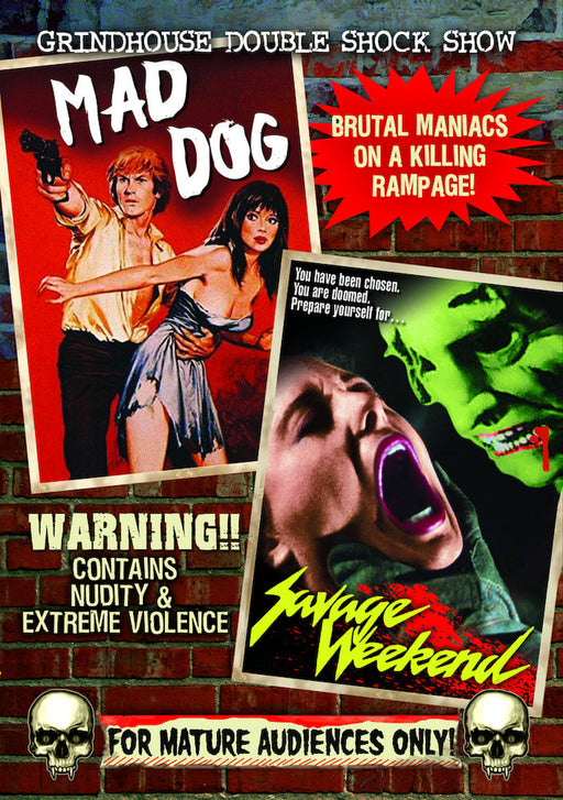 Horror Double Feature: Savage Weekend (1979) / Mad Dog (1977) (MOD) (DVD MOVIE)