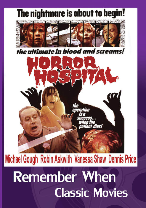 Horror Hospital (MOD) (DVD Movie) - movie cover art