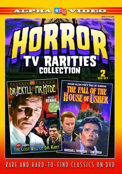 Horror TV Rarities Collection (MOD) (DVD Movie) - movie cover art
