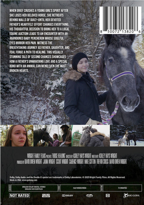 Horse Healing (MOD) (DVD Movie) - back cover art