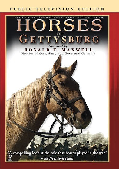 Horses of Gettysburg (Public Television Edition) (MOD) (DVD Movie) - movie cover art