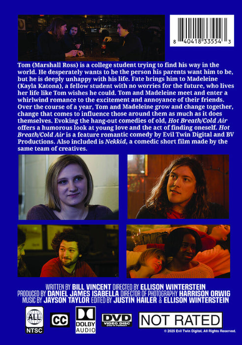 Hot Breath/Cold Air (MOD) (DVD Movie) - back cover art