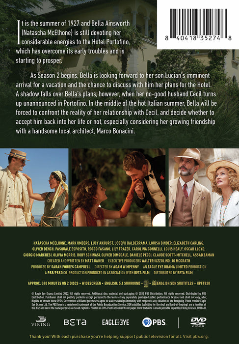 Hotel Portofino Season 2 (MOD) (DVD Movie) - back cover art