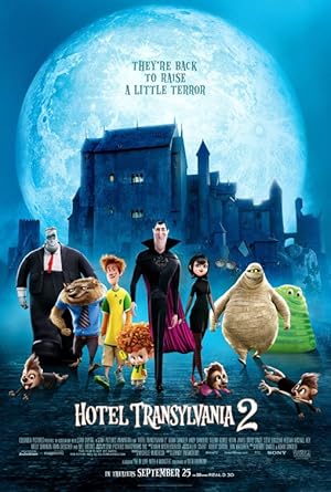 Hotel Transylvania 2 DVD - movie cover art
