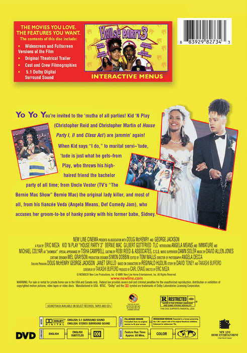 House Party 3 (MOD) (DVD MOVIE) image 2